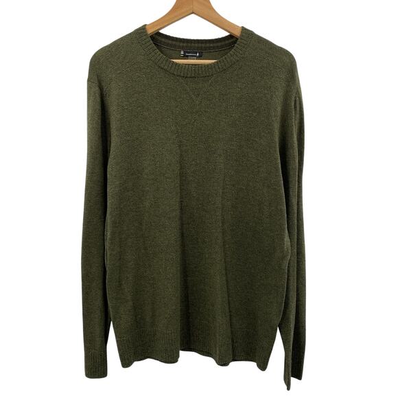 Smartwool men's L Green Crewneck Sweater - Picture 1 of 5